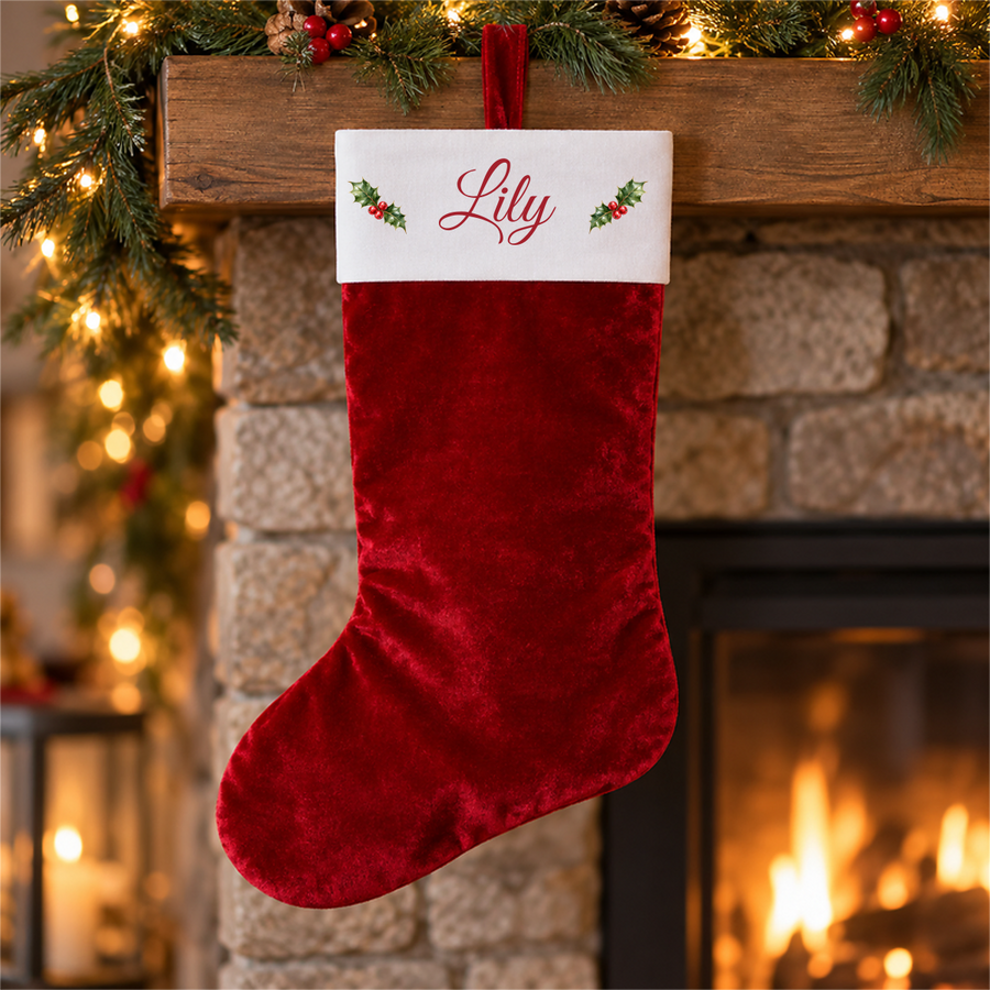 Personalized Christmas Name Stocking
